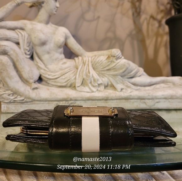 L.A.M.B. by Gwen Stefani Vachetta Leather Clutch-Wallet Designer Celebrity #50 - Picture 7 of 17